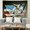 Top Gun Print Tapestry, Lightweight Wall Hanging, for Bedroom, Dorm, Living Room, Home Art Decor, Birthday Christmas Gift for Friends