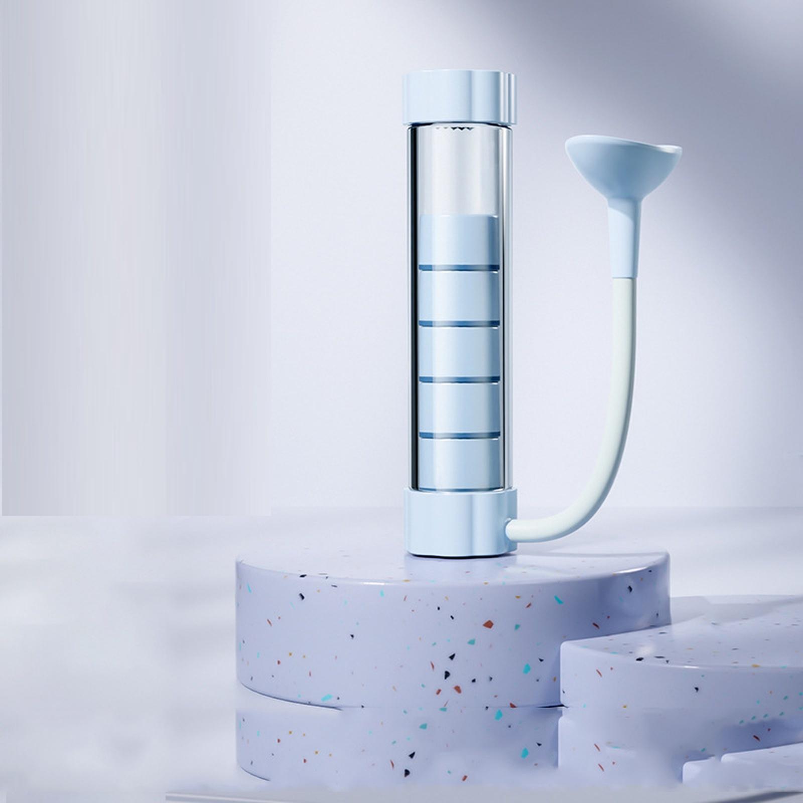 Дыхательные гантели, Тренажер для мышц живота, Емкость легких для брюшного дыхания, Упражнения для мышц лица синий