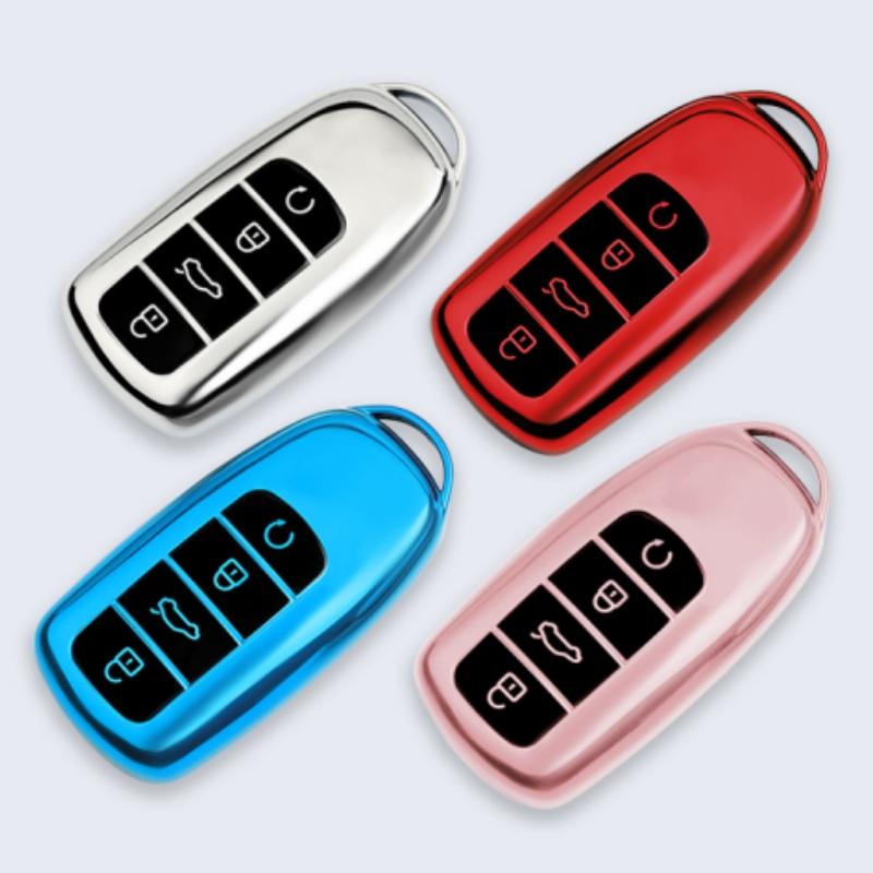 Para Chery Tiggo 8 Pro Tiggo 8plus nuevo 5 Plus 7pro suave TPU funda para llave inteligente de coche funda protectora para llavero