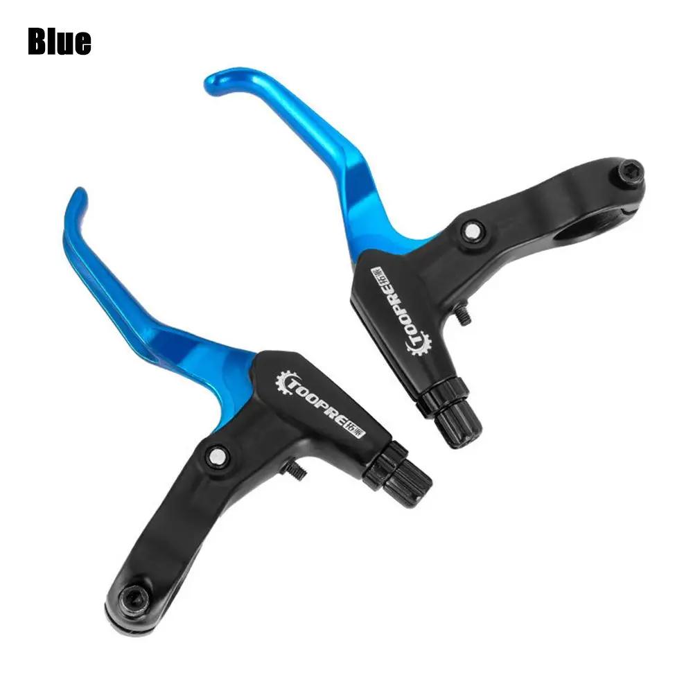 1 Pair High Quality Ultralight Aluminum Alloy BMX Brake Handle MTB Mountain Bike Cycling Brake Levers Disc Brake Lever
