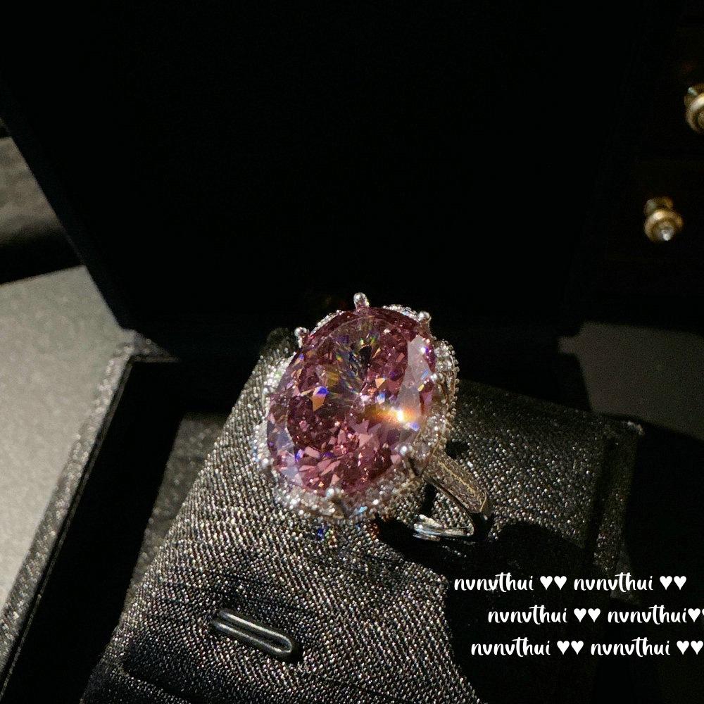 Schubert Rose 7-Carat Pigeon Egg Jewel Necklace, Antique Plated 18K Gold, Rosebud Zircon Earrings