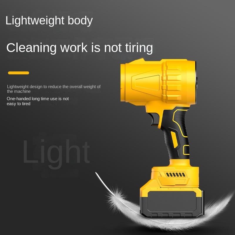 Turbo Jet Blower,Leaf Blower, Violent Turbo Fan, Brushless Pure Copper Motor,Car Drying, Handheld Snow Blower,Cordless Turbo Power Air Duster