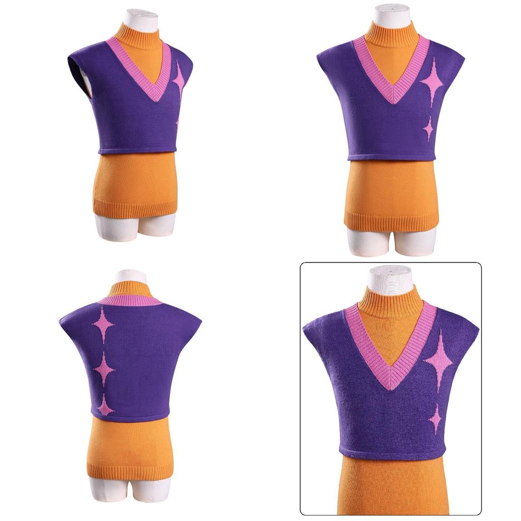 Kpop Demon Hunters Cosplay Costume With Polyester Fabric For Anime Game Role Play