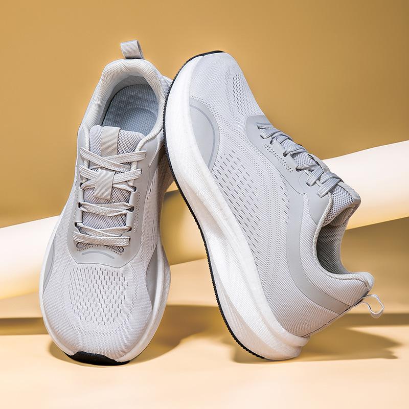 Pantofi sport noi cu cap lat, calapod lat, cap mare, ușori, respirabili, plasă sport, maraton, ajutor la rebound, amortizare, pantofi de alergare