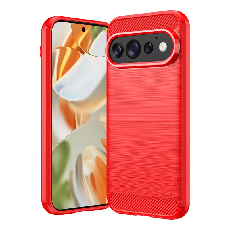 For Google Pixel 11 Case Carbon Fiber Silicone TPU Soft Rubber Phone Protector Case Google Pixel 11 Cover Pixel 11 Pro XL Case