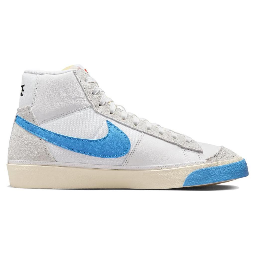 Nike Blazer Mid 77 Pro Club Remastered - Photo Blue Unisex Sneakers White Beach DQ7673-102