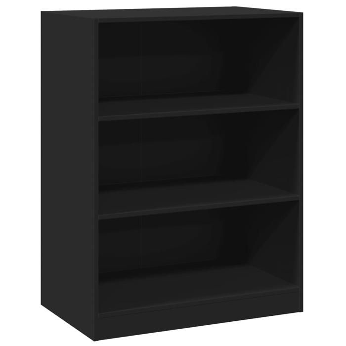 VidaXL Wardrobe Black 77x48x102 Cm Engineered Wood, Storage Cabinet, Wardrobe Organizer, Cabinet, Closet, 840822