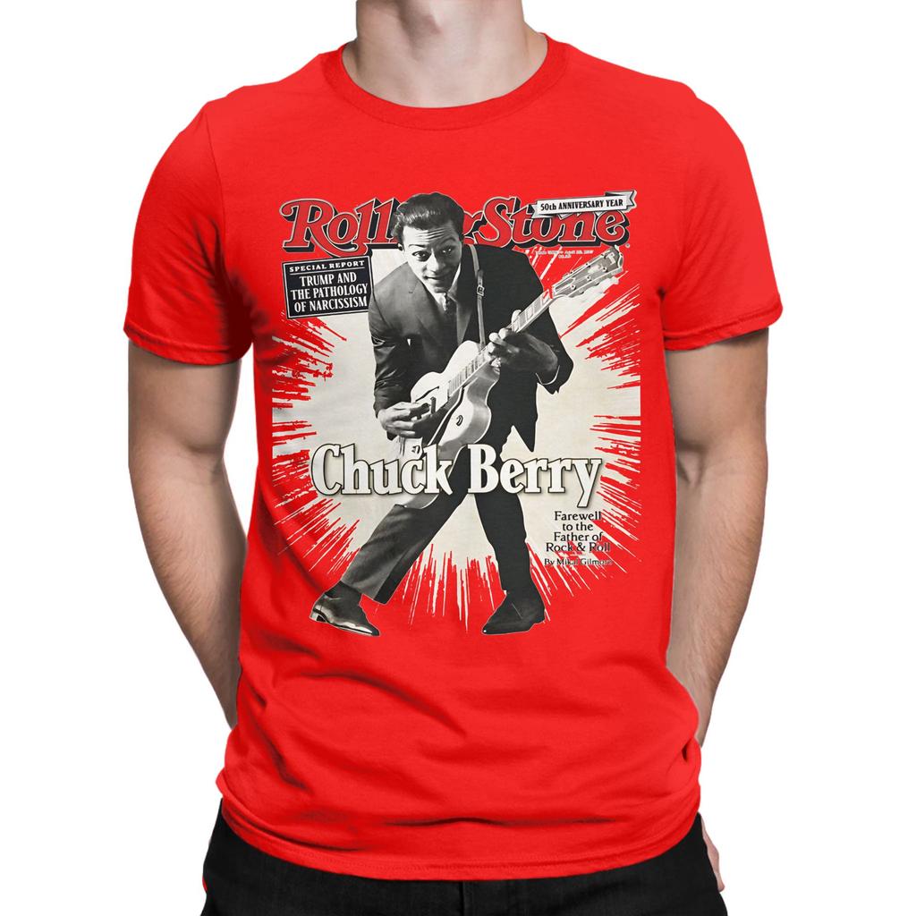 Chuck Berry Cover Album Funny 100 Cotton Tshirt Chuck Berry Tees Tops For Unisex