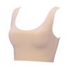 Triumph Sloggi G028 Cotton Blend with M001 Size M Half-Top Cups, Wireless, Women's Underwear, (Sugar Beige),