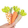 5Pcs Easter Carrot Ornaments Artificial Fabric Carrots Super Soft Wear Resistant Home Fake Carrots Party Decorations