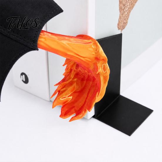 Feuerspeiende Drachenfigur für Schreibtisch Bücherregal Dekoration, 3D-gedruckter Drache, Fantasy Flug Sammlerstücke Thema Dekorationen Skulptur Haus