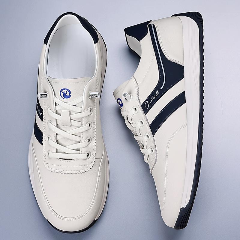 Mode Freizeitspaziergang Sportschuhe Outdoor Herren Wanderschuhe Lässige Leder Herren Sneaker Vielseitige Freizeitspaziergang Trainer Tenis Masculino