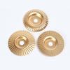 3Pcs High Carbon Steel Grinding Wheel Disc Wood Shaping Disc Carving Disc Set for Woodworking Grinding Wheel Shaping