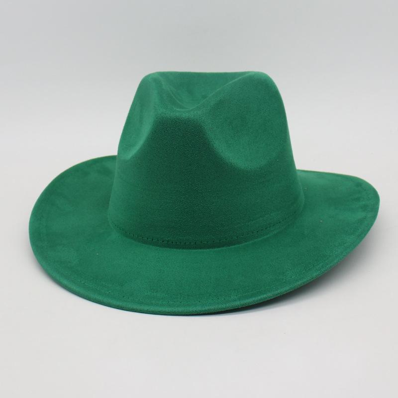 Cappelli Jazz Retrò da Uomo e da Donna Vendita Diretta Cappelli a Cilindro in Tela Nera a Tesa Piatta