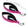 Pilates Strap with Padded Lining Fitness Double Loops Comfortable Stretch Band for Yogis,