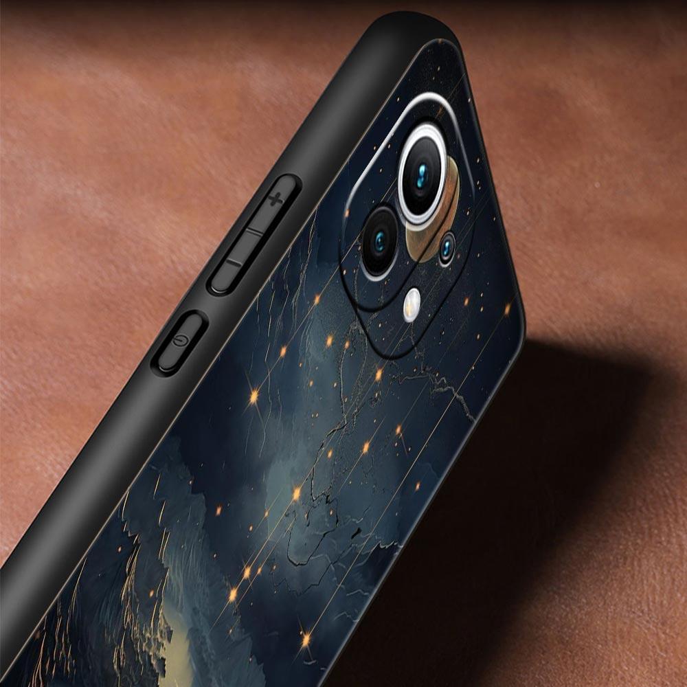 Fashion Starry Sky Stars Phone Case Cover for Xiaomi Mi 17 Pro Max 15 14 13 12 11 Ultra 15T 14T 13T 12T Pro Lite Soft TPU Shell