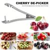 Pressing Type Fruit And Vegetable Seeder Olive Cherry Seeder Kitchen Stainless Steel Utensil Compact Seeder For Removing Seeds