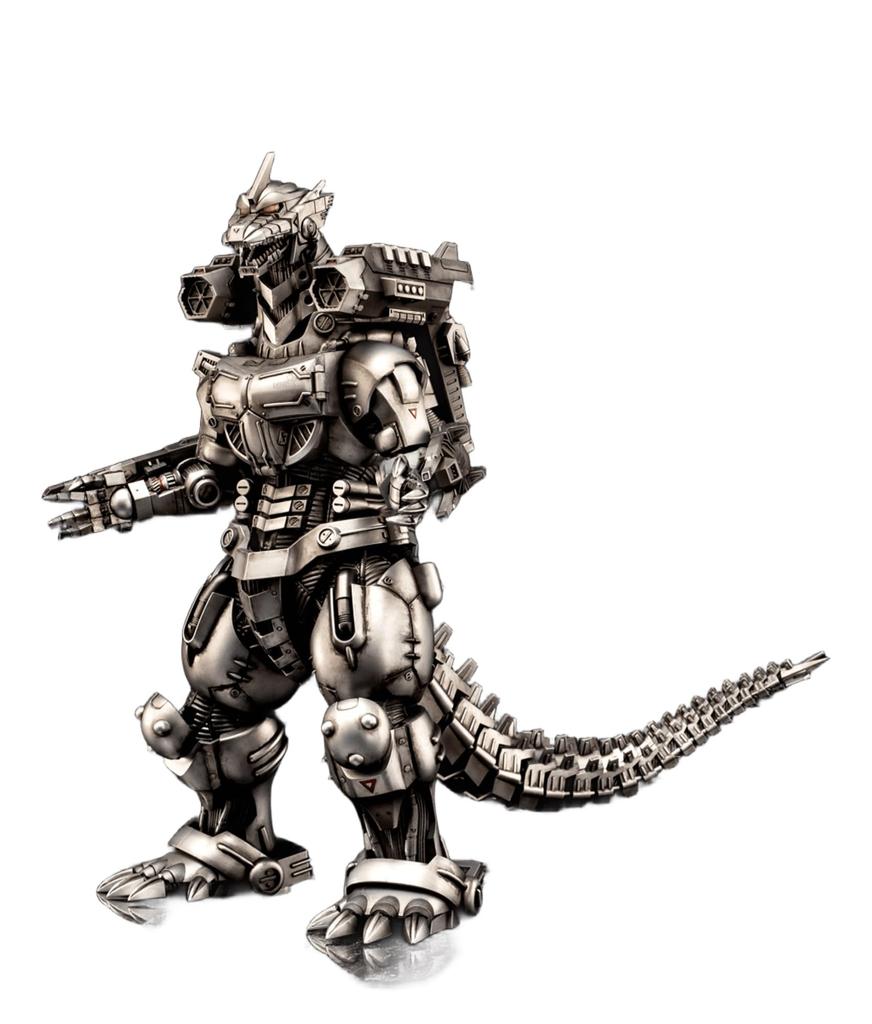 Aoshima Bunka Kyozai ACKS Godzilla x Mothra x Mechagodzilla Tokyo SOS Kiryu Type 3 190mm Plastic Model (AOSHIMA) No. GO-02 MFS-3 (Kai) Approx.