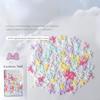 100Pcs/set Nail Art Accessories Resin Punk Dopamine Color Cross Shape Nail Art Jewelry DIY Nail Decor