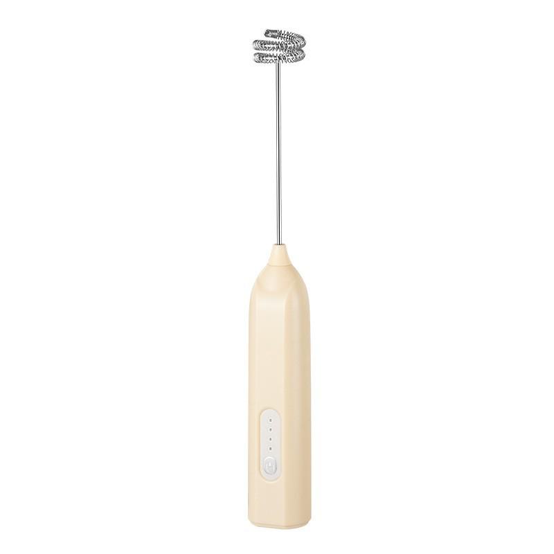 Compact Handheld Electric Egg Beater & Milk Frother – Portable, Food Grade Household Mixer