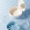 New With Mirror Braces Box Cleaning Box Soak Box Orthodontic Retainer Case Draining Mouthguard Case