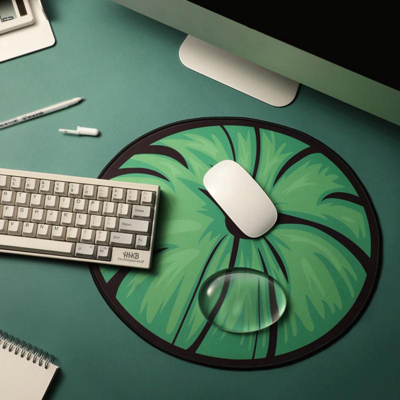 

Transparent Teardrop Mouse Pad Wrist Guard Non Slip Protection Hand Support Desktop Wrist Rest Computer Laptop Arm Pad Silicone