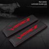 AJW1 2025 Top Leather Seat Belt Shoulder Strap Covers Protector Pad For Ford VINGRLE Logo Protector Pad Universal Auto Accessories