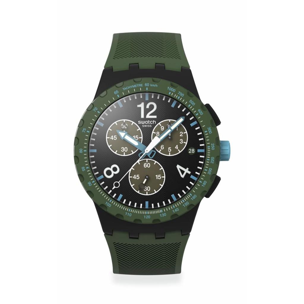Swatch OLIVE RUSH Wristwatch SUSB421 Green