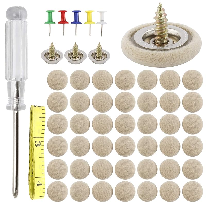 HighFree 60 Set Of Automotive Car Roof Headliner Repair Button P Kit, Universal Auto Roof Snap Rivets Retainer For Car Roof Fixed, With Tallation
