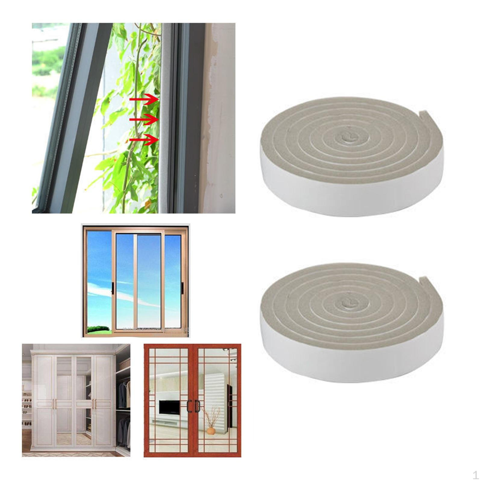 

Window Sealing Strip Weather Soundproofing Sound Insulation Anti Air Leak Door Bottom Crack Sticking