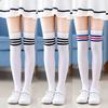 Children'S Stockings Velvet Girls' Stockings Knee Socks Summer Thin Children'S Long Socks Big Children'S Football Socks