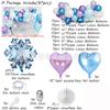 Christmas Venue Arrangement Balloon Set, Christmas Party Balloon Set Decoration, Snowflake Metal Balloon Set