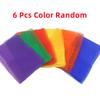 Practical 6 Colors Gymnastics Scarves For Outdoor Game Toys Dancing And Juggling Towels Candy Colored Gym Towel Dance Gauze
