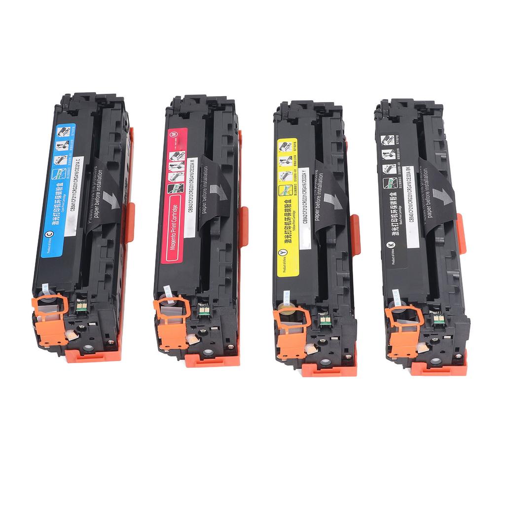4Pcs Toner Cartridge Replacement for HP Color Laserjet CP1215 CP1518ni CM1312nfi CM1312 CP1515n CP1525nw M251 Printer