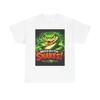 Watch Out For Snakes! T-Shirt | Green Cartoon Snake Illustration