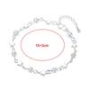 Korean Silver Color Small Star Fresh Bracelet Star Bracelets For Women Personality Round Bead Bracelet