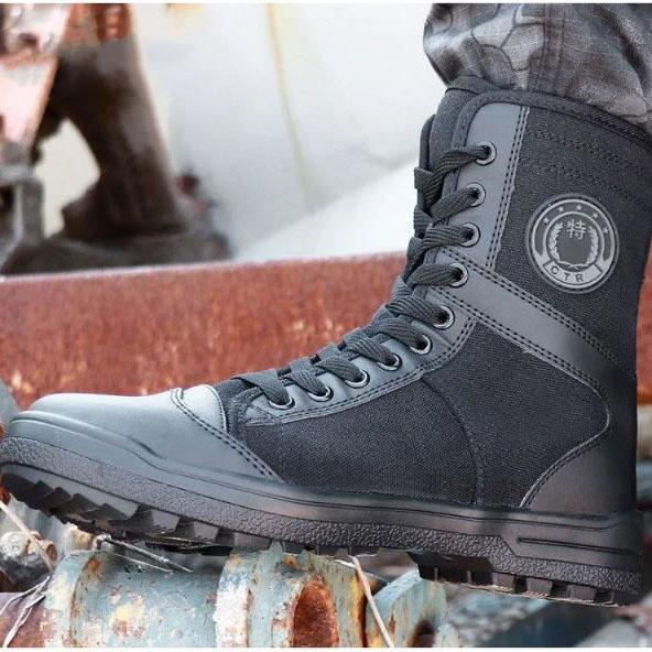 Мужские уличные высокие ботинки — фото 3