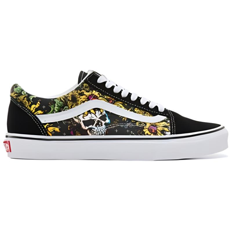 Vans Old Skool Beauty Skull Unisex Sneakers Black True-White VN0A7Q2J640