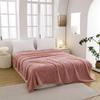 Velvet Jacquard Butterfly Flower Multifunctional Wool & Coral Nap Blanket