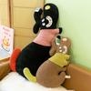 Internet celebrity new jelly bean dog cola dog plush toy cute doll sleeping pillow doll bedside cushion