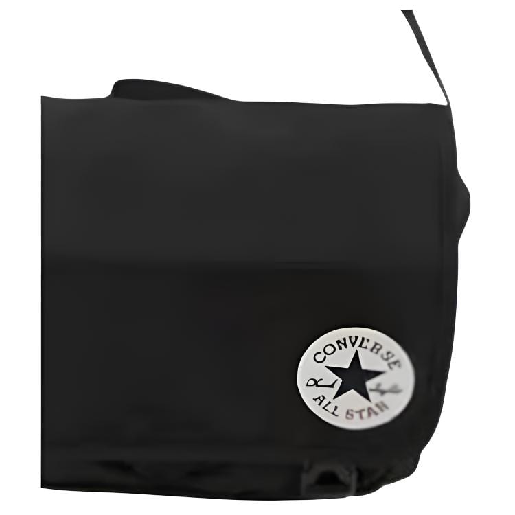 Converse Polyester Messenger Bag, Umhängetasche, Crossbody-Tasche Unisex Schwarz UA5802-023