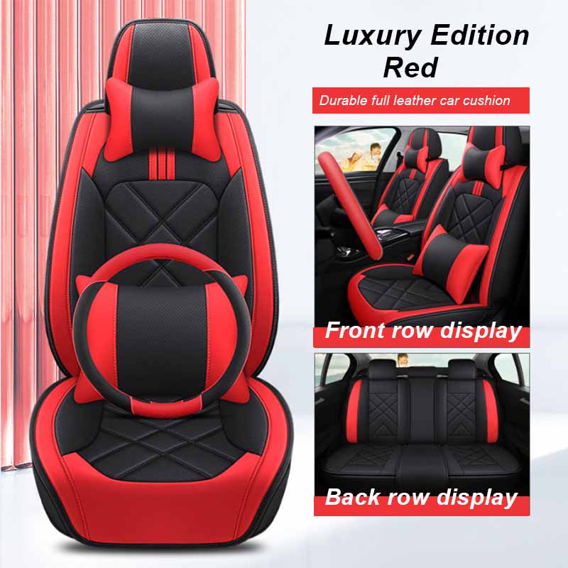 Full Set Car Seat Covers Are Available for All Seasons, Suitable for Most 5-seat Cars/SUVs/trucks/vans