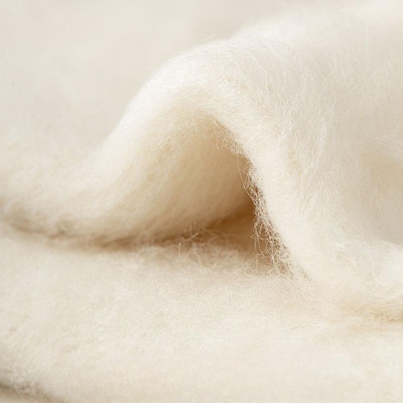 Cashmere Long Thick Socks for Women To Keep Warm and Protect Against The Cold In Winter. They Are Thick and Fluffy, Loose Sleeping Socks