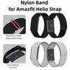 Nylon Sport Band Bicep Band Loop Design Arm/Ankle Band for Amazfit Helio Strap