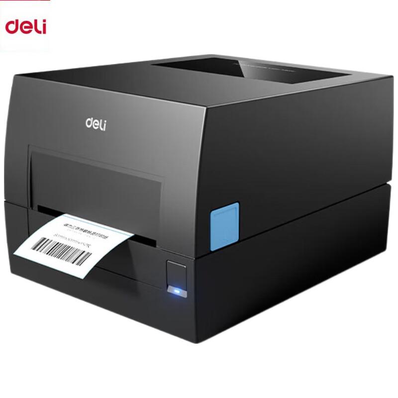 Термотрансферный принтер этикеток Deli GE550, штепсель CN (адаптер в комплекте)