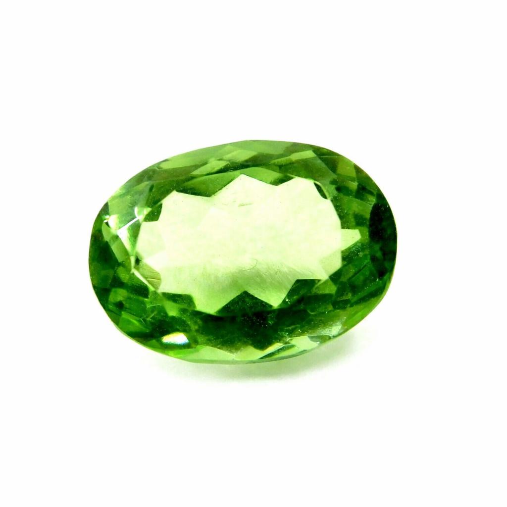 8.30 Ct Extremely Rare Natural Green Peridot OVAL Cut Loose Gemstone