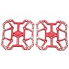 1 Pair Bicycle Clipless Pedal Converter Self Locking Disc Pedals Platform Adapter for SPD Bike System