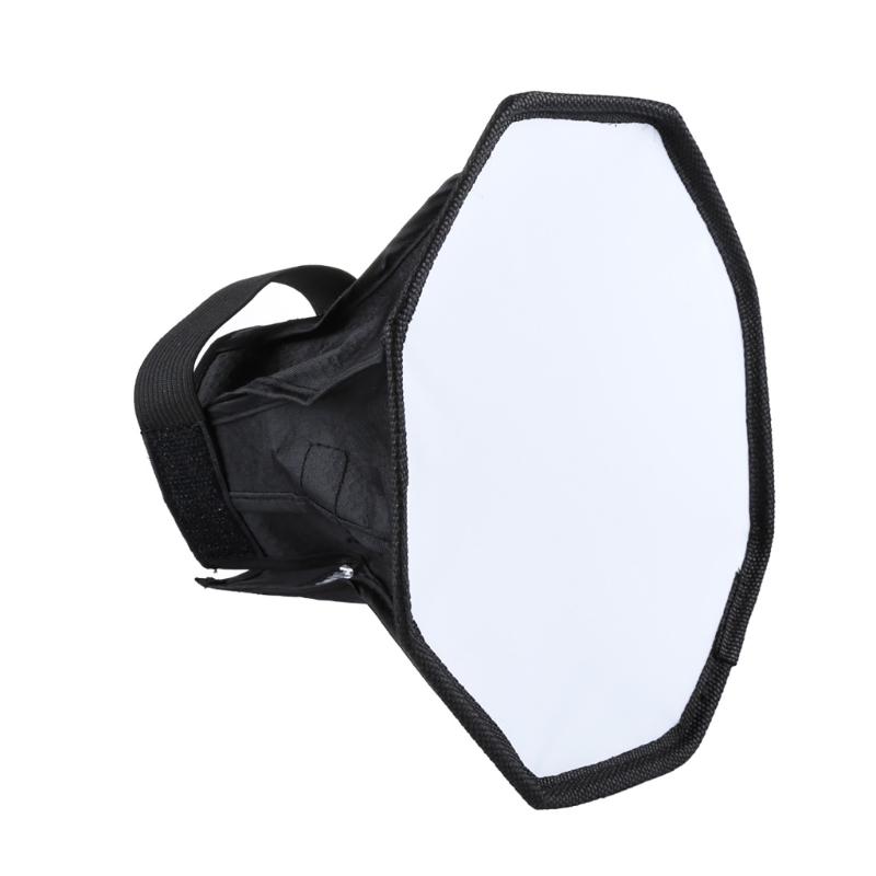

Foldable Speedlight Reflector Octagonal Soft Light Cover Softbox for DSLR Camera Flashes Diffuser Foldable Softbox 20cm