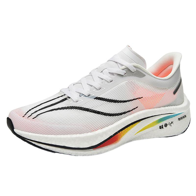 4C carbon board running shoes rebound shock absorption breathable 3C professional 7 training sports shoes racing running shoes