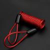 1Pc Helmet Motorcycle Disc Brake Lock, Anti-theft Spring Reminder Rope, European and American Creative Travel Wire Rope, Multi-color Spot